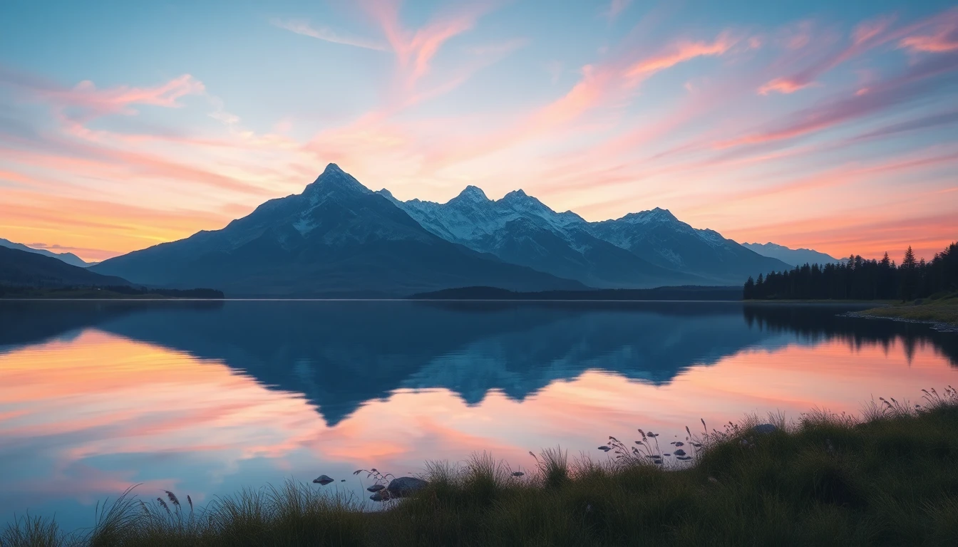 A serene landscape to stare at.